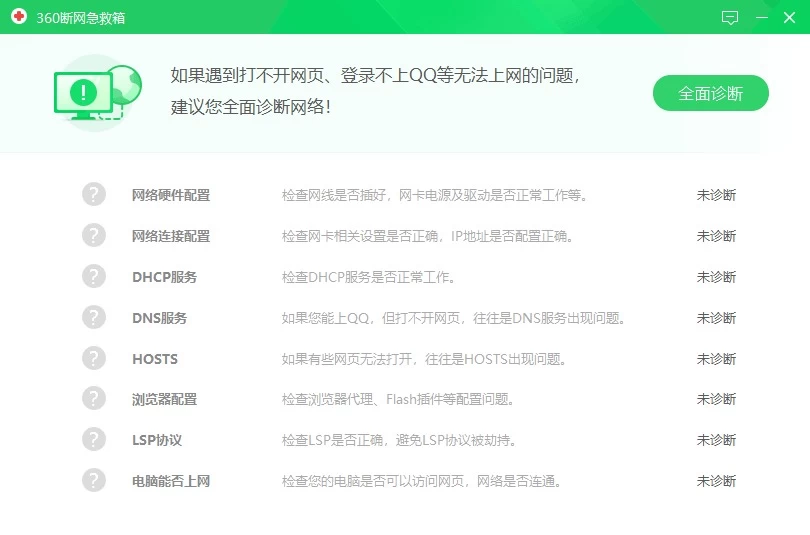 Windows 火绒+360断网修复工具箱，绿色免安装版本